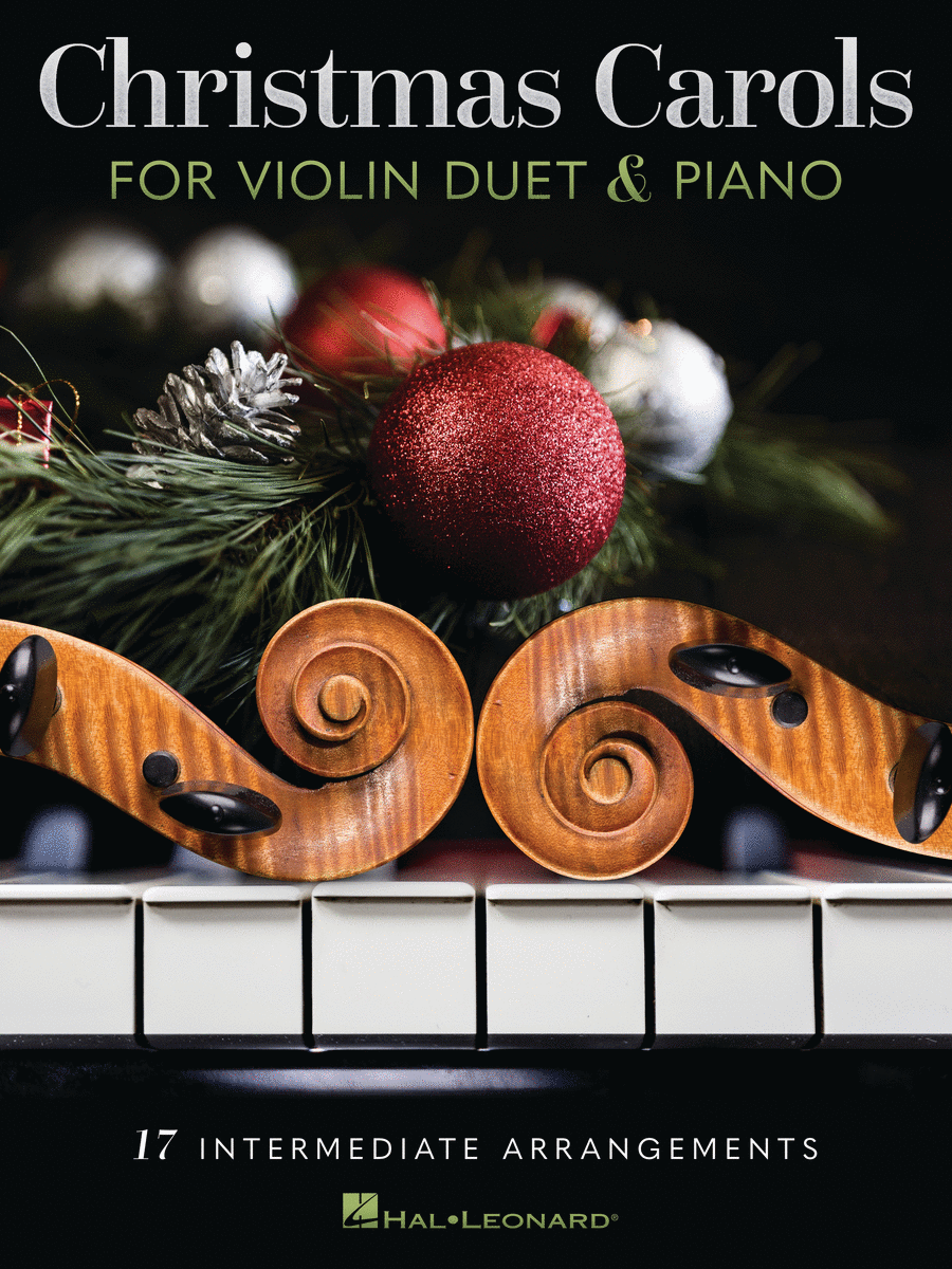 Christmas Carols for Violin Duet and Piano String Duet scores gallery preview page 1
