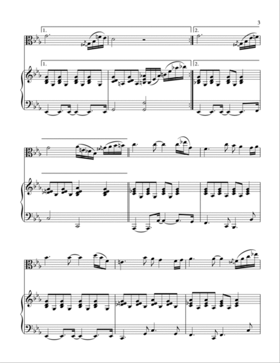 Feelings (?dime?) Viola scores gallery preview page 4