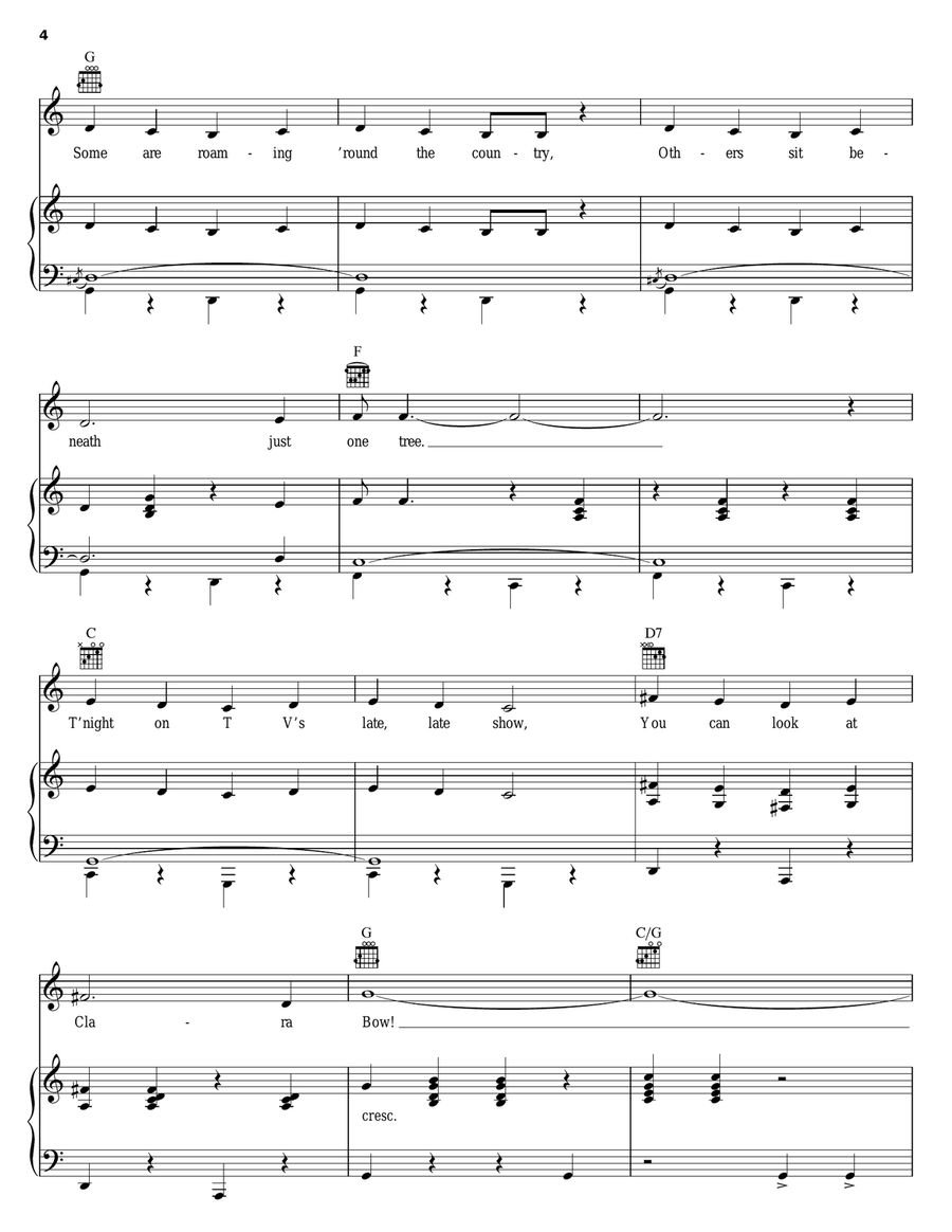 Chop Suey Piano, Vocal, Guitar scores gallery preview page 4