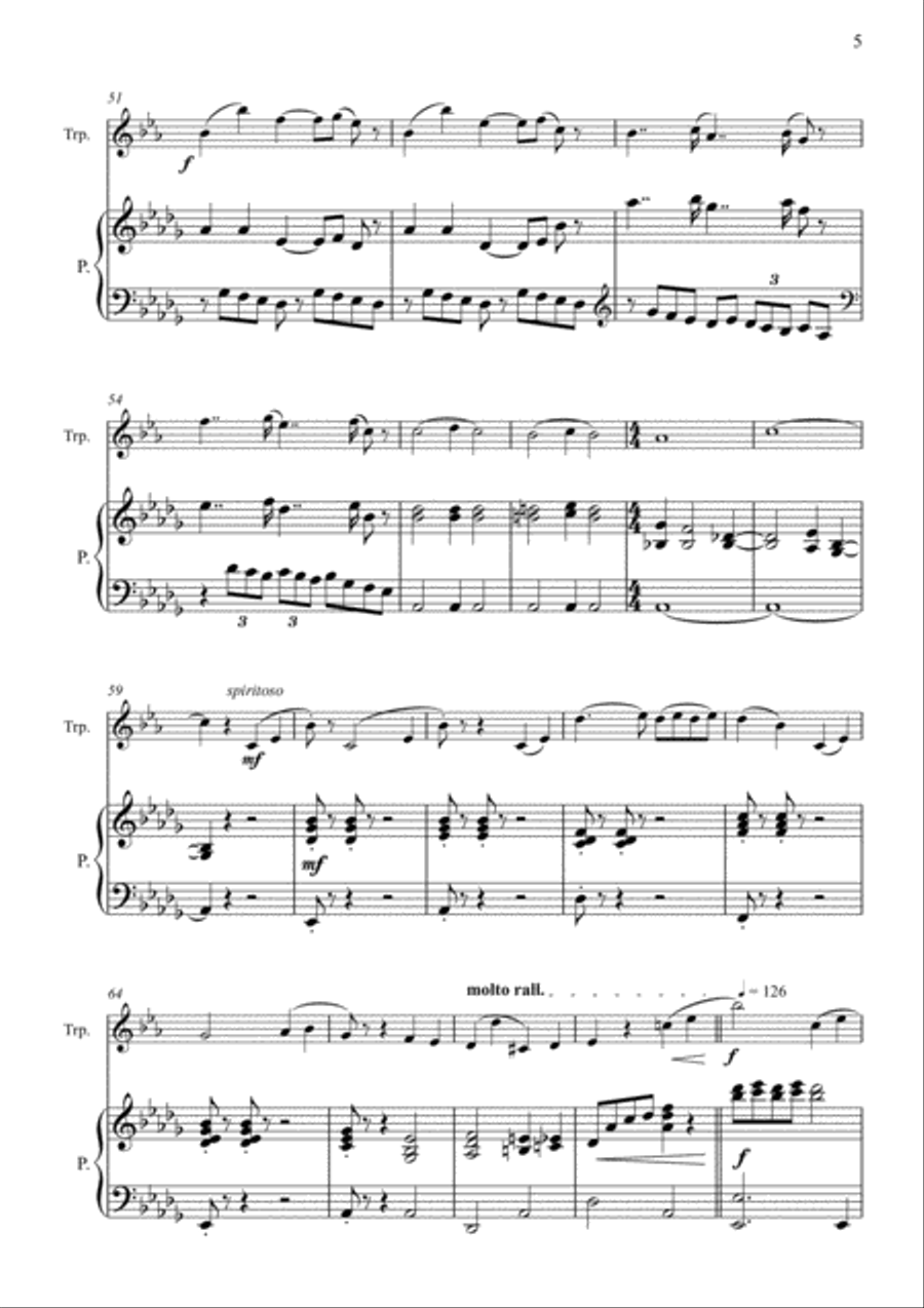 Pure Imagination Pure Imagination Trumpet Solo scores gallery preview page 5