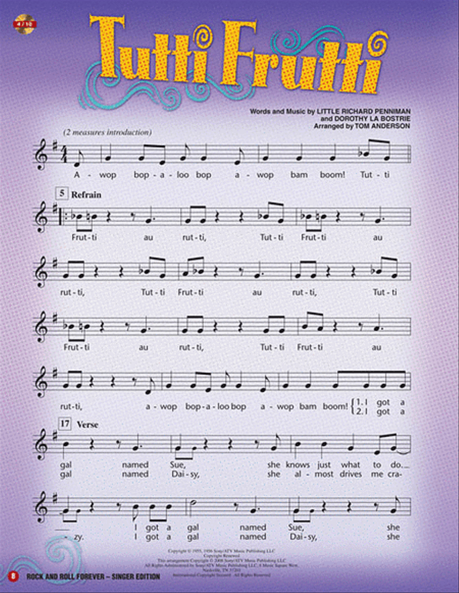 Rock and Roll Forever Vol. 8 No. 5 Choir scores gallery preview page 5