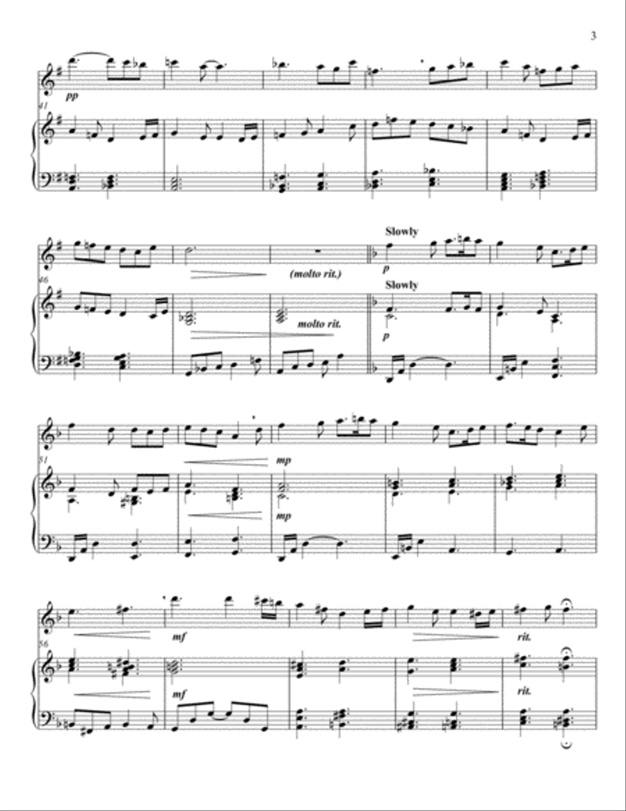 Tannenbaum - Greensleeves - Sing We Now of Christmas; a medley for Flute and Piano Tannenbaum - Greensleeves - Sing We Now of Christmas; a medley for Flute and Piano Flute Solo scores gallery preview page 3