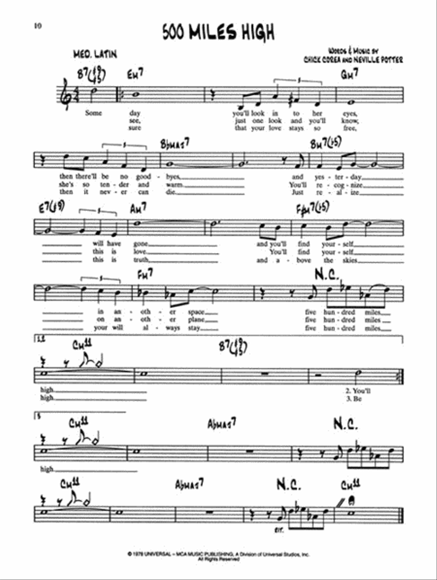 Just Jazz Real Book Piano scores gallery preview page 2