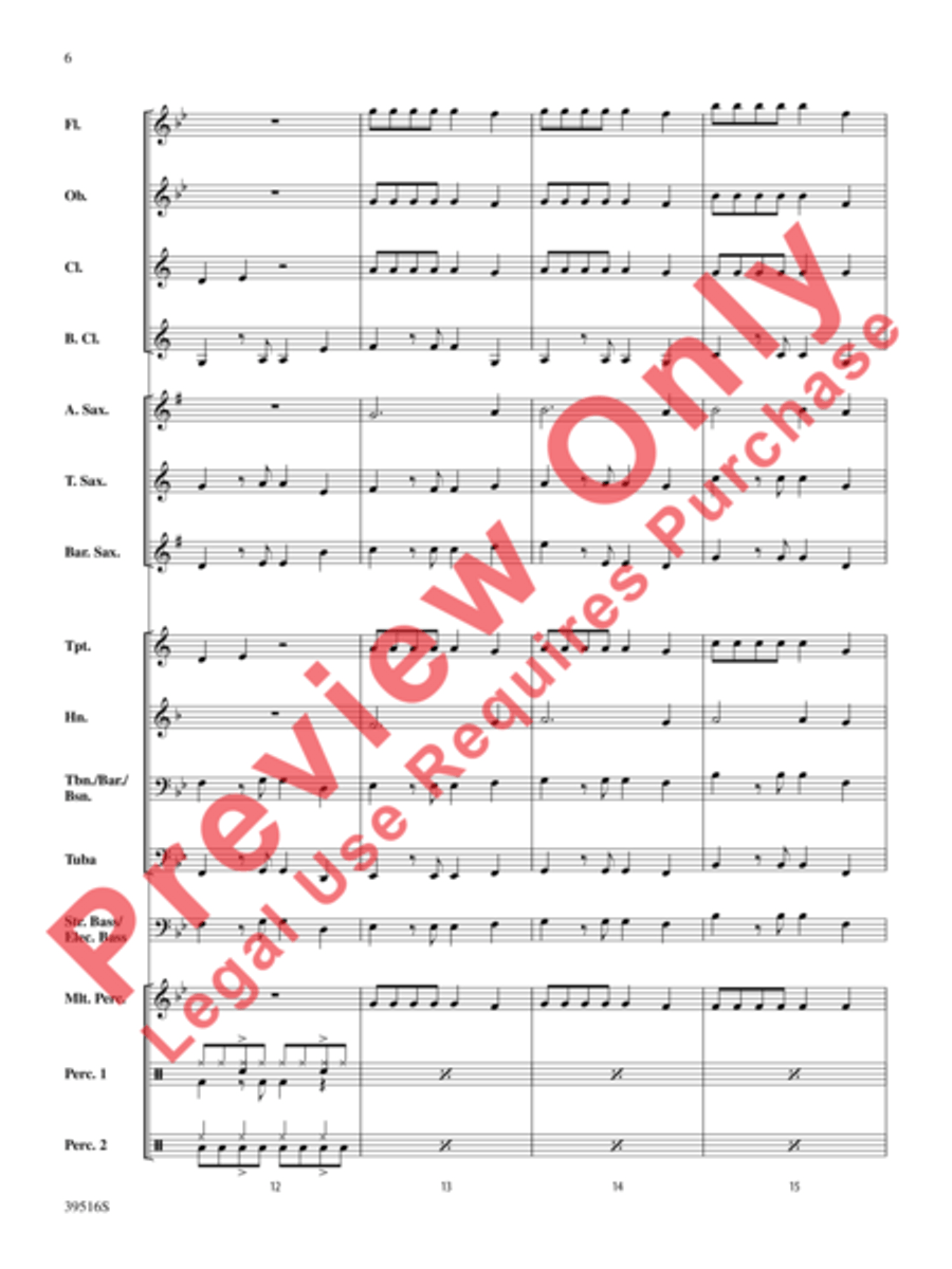 Like Money Like Money Concert Band scores gallery preview page 7