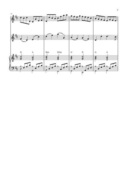 Canon in D - Oboe Duet with Piano image number null