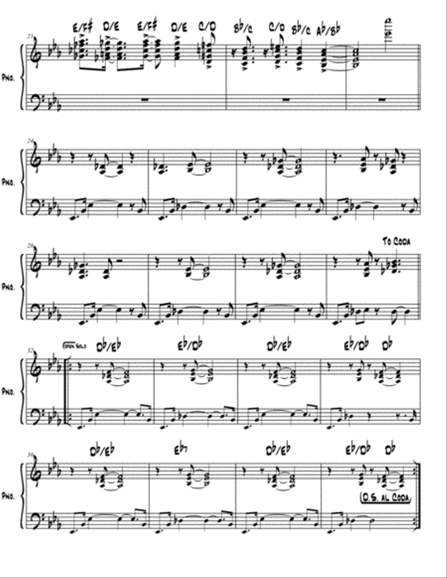 The Earth Is Near Piano Solo scores gallery preview page 2