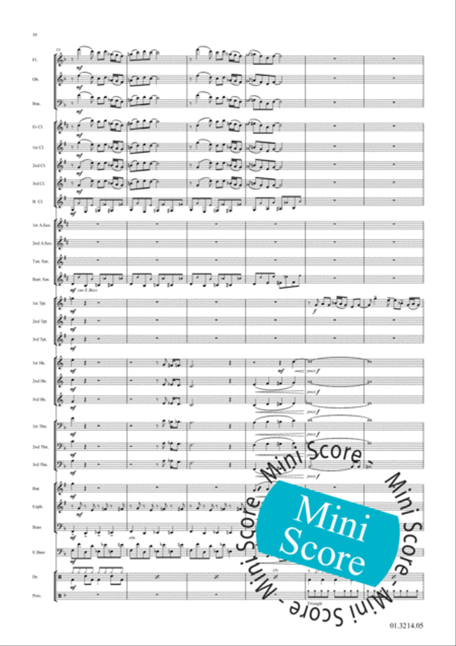 Kraken Concert Band scores gallery preview page 14