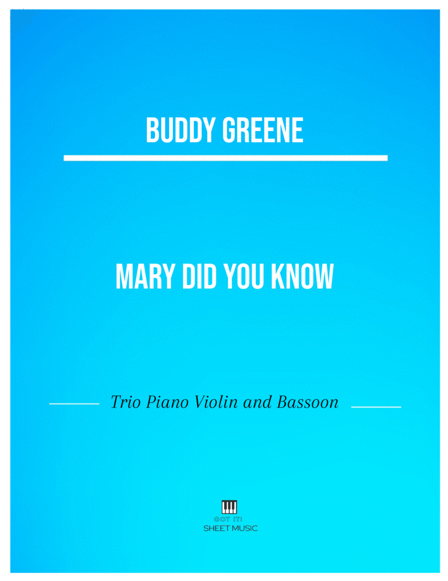 Mary, Did You Know? Small Ensemble scores gallery preview page 1