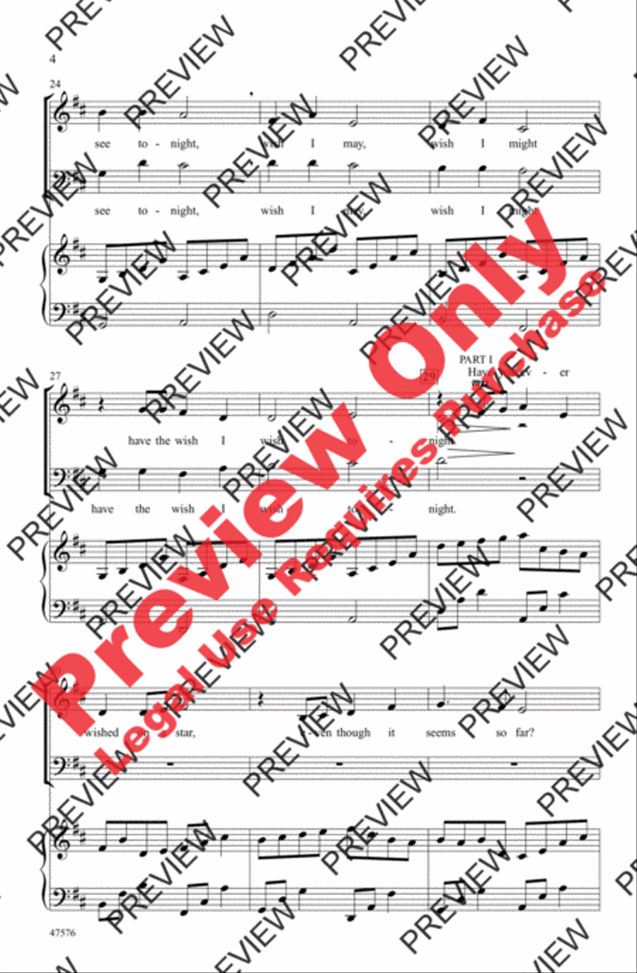 Star Canon 3-Part scores gallery preview page 4