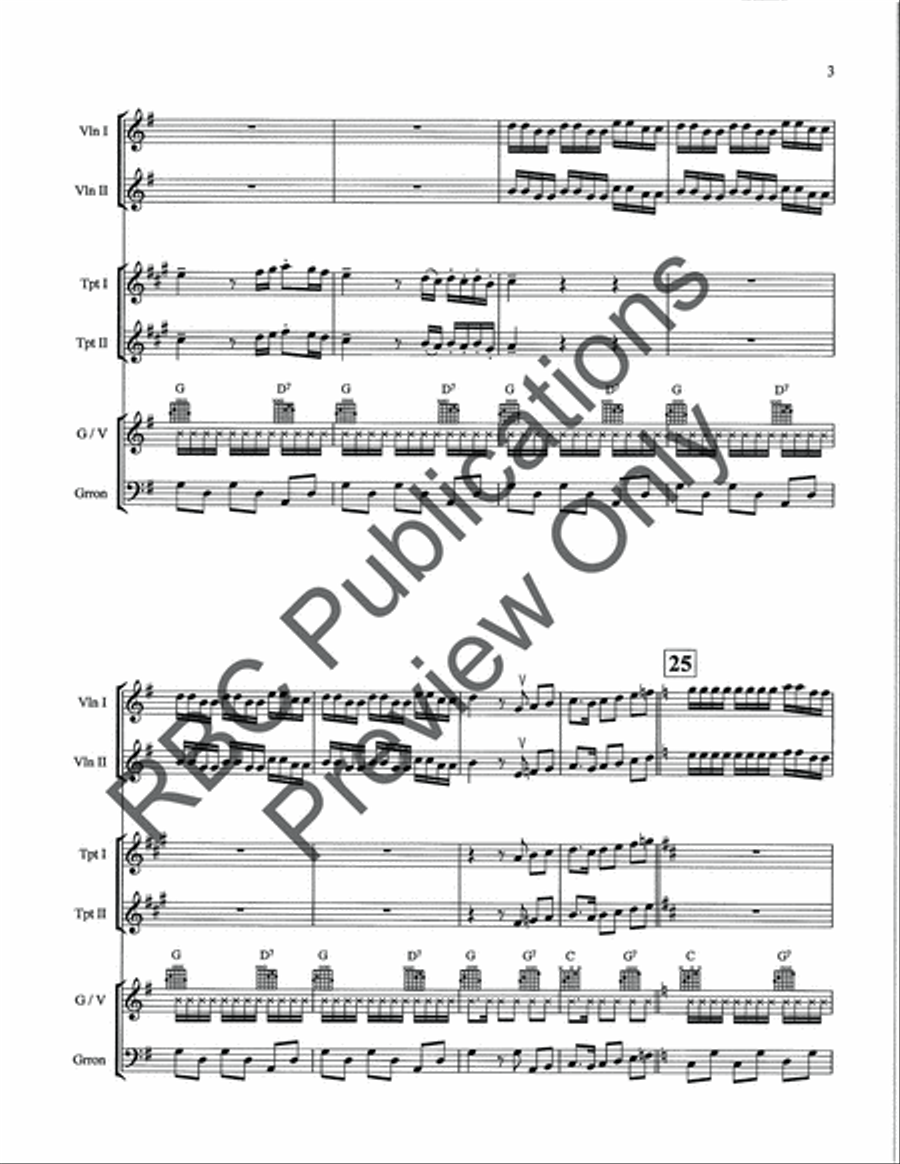 La Culebra Mariachi (Score) Trumpet scores gallery preview page 5