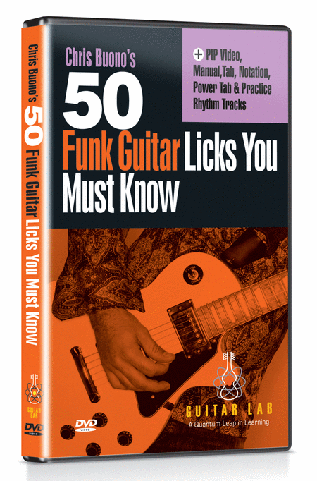 50 Funk Licks You Must Know (DVD)
