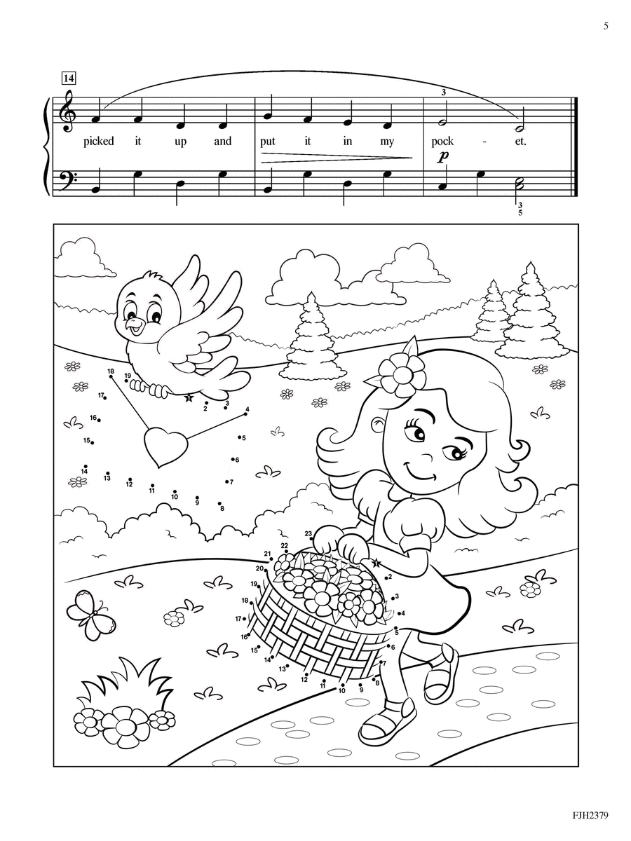 Dot-to-Dot Adventures Easy Piano scores gallery preview page 1