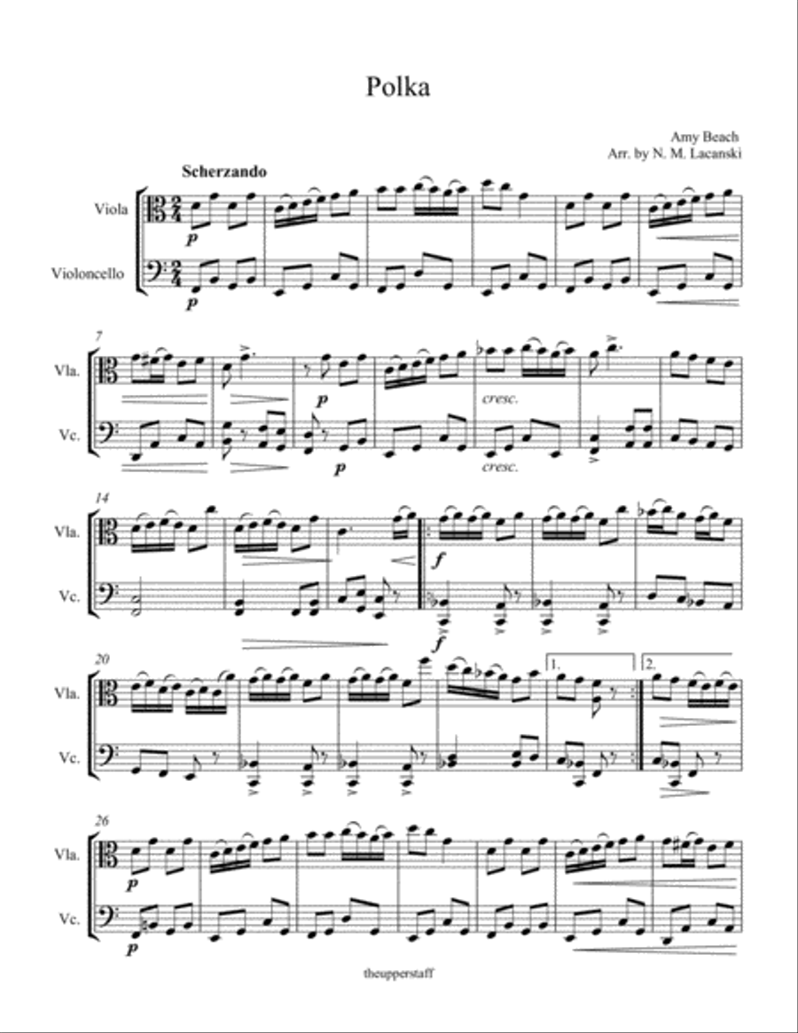 Polka Polka String Duet scores gallery preview page 2