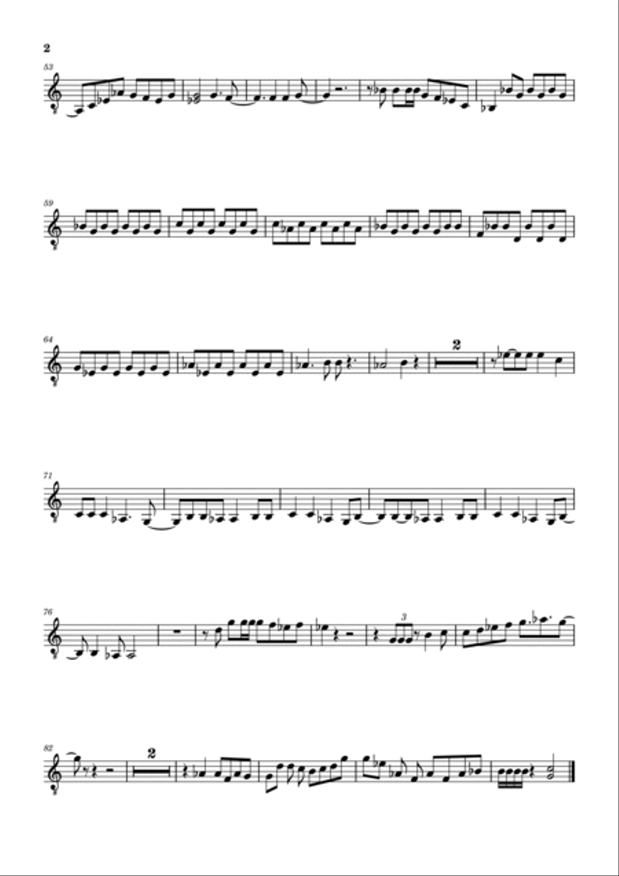 We Don't Talk About Bruno Guitar Solo scores gallery preview page 6