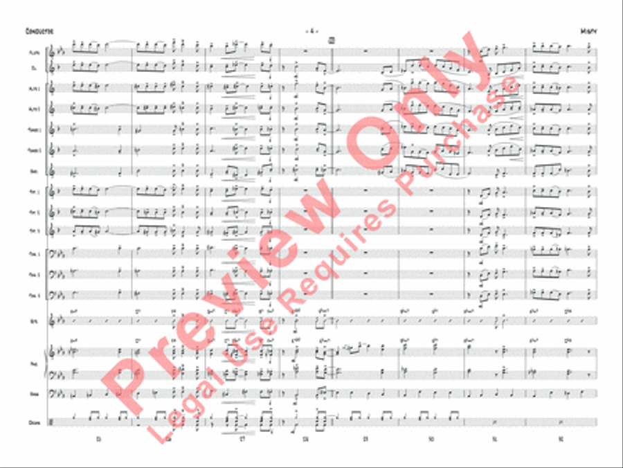 Misty Misty Jazz Ensemble scores gallery preview page 7