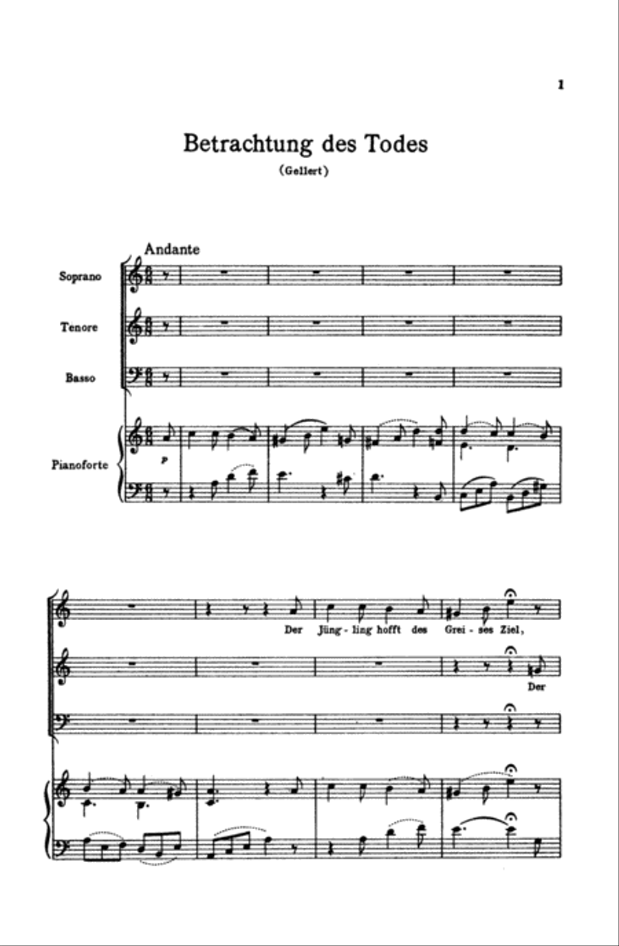Three- and Four-Part Songs 4-Part scores gallery preview page 4