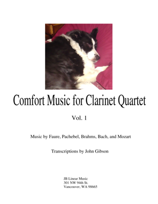 Comfort Music for Clarinet Quartet