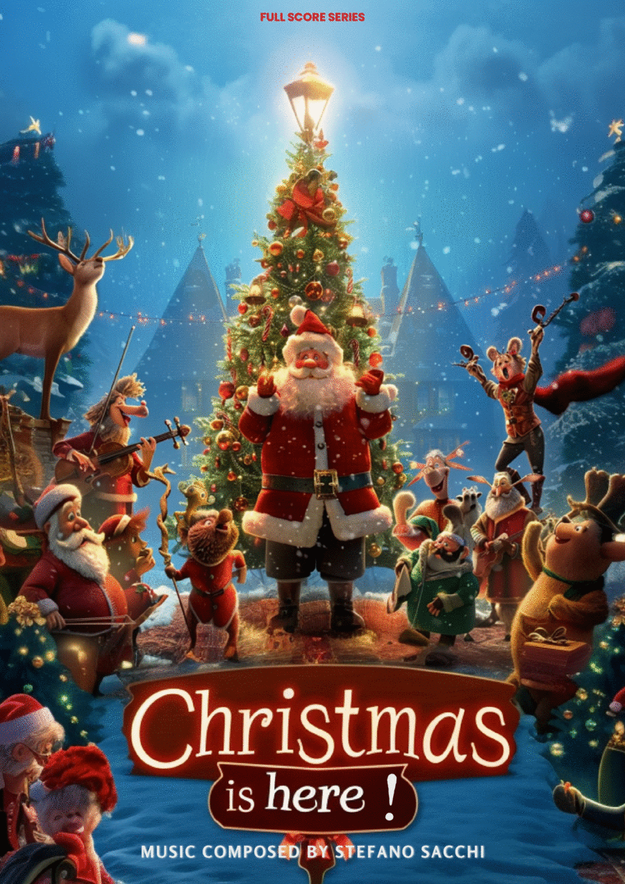 Christmas is Here Full Orchestra scores gallery preview page 1