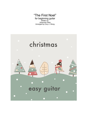 The First Noel (Easy Guitar w/ Tab)