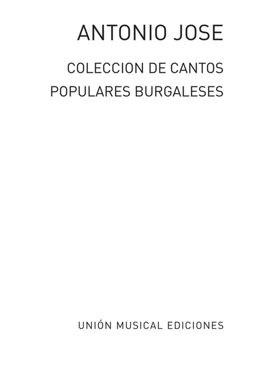 Coleccion Cantos Populaires Burgaleses