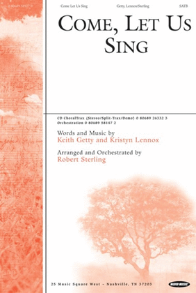 Book cover for Come Let Us Sing - Anthem