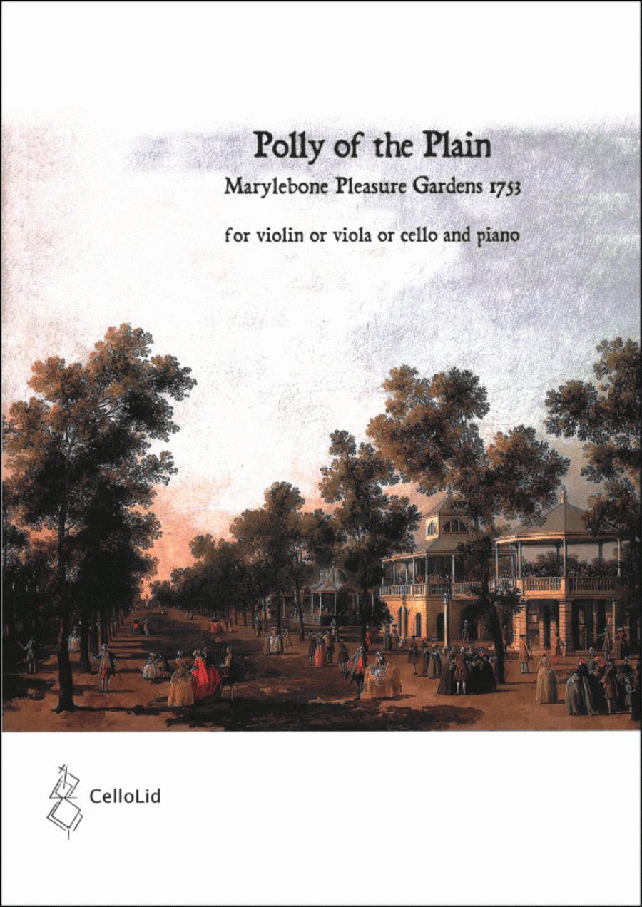Polly of the Plain. Vln or Vla or Vc & Pf Violin scores gallery preview page 1
