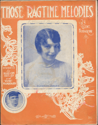 Book cover for Those Ragtime Melodies