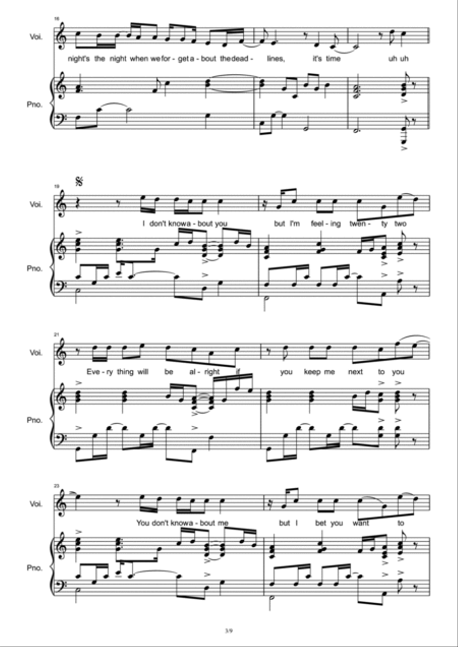 22 22 Voice scores gallery preview page 3
