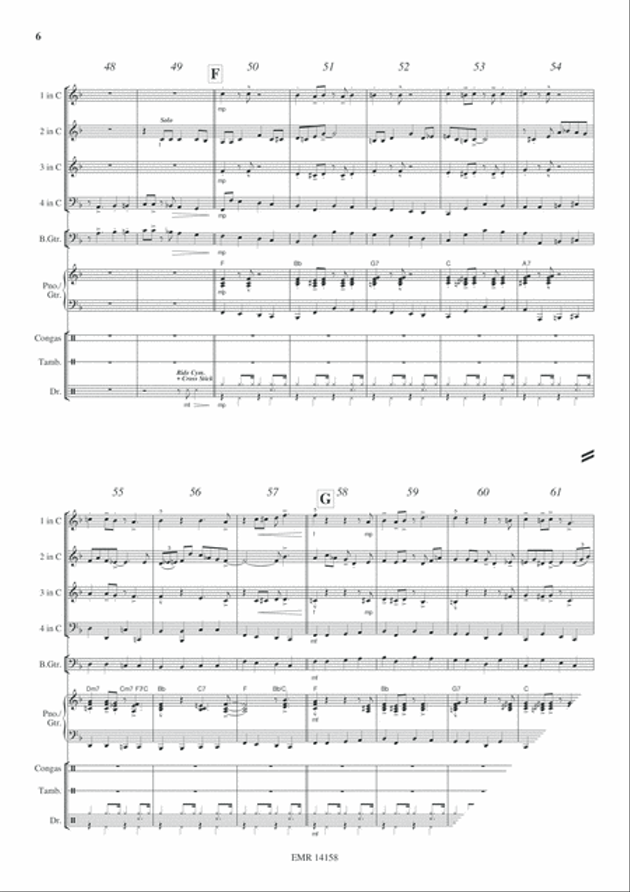 A Merry Christmas A Merry Christmas Woodwind Quartet scores gallery preview page 7