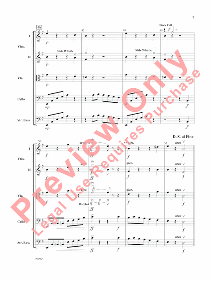 End Pin Rag End Pin Rag String Orchestra scores gallery preview page 8