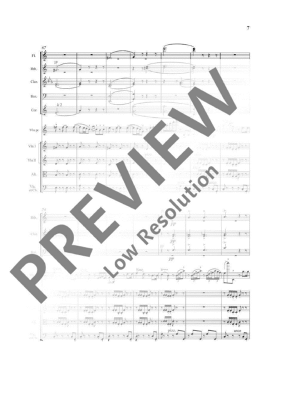 Introduction et Rondo capriccioso Orchestra scores gallery preview page 16