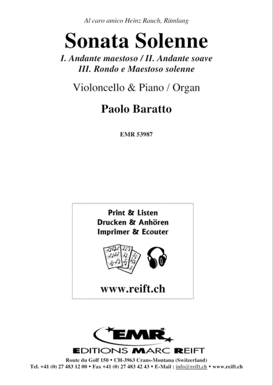 Sonata Solenne Organ scores gallery preview page 2