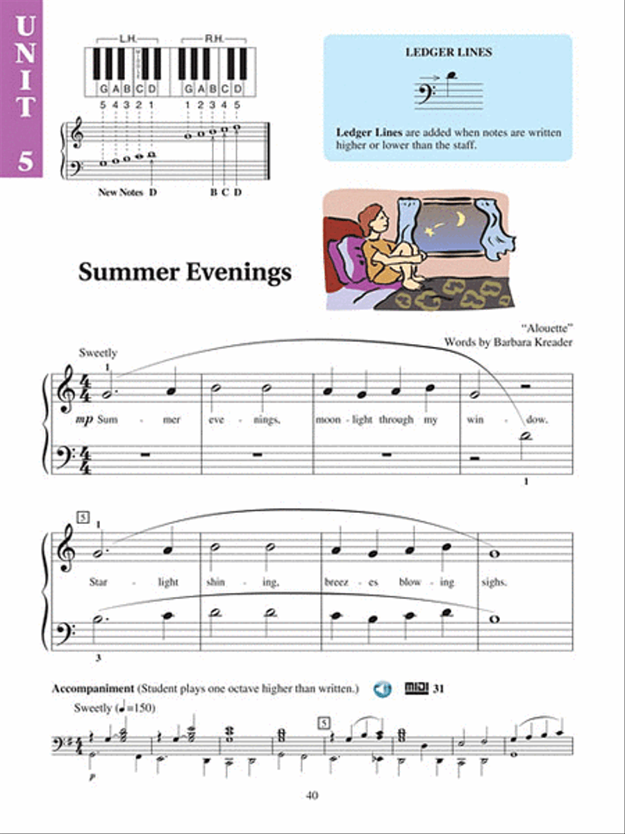 Piano Lessons Book 2 – Audio and MIDI Access Included Piano Method scores gallery preview page 6