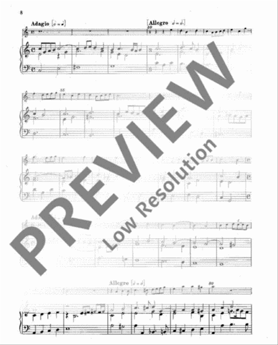 Venetian Music about 1600 Tenor Recorder scores gallery preview page 9