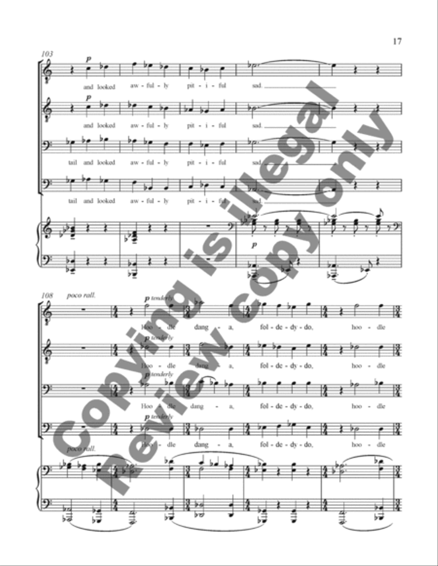 Sweet Betsy TTBB scores gallery preview page 16