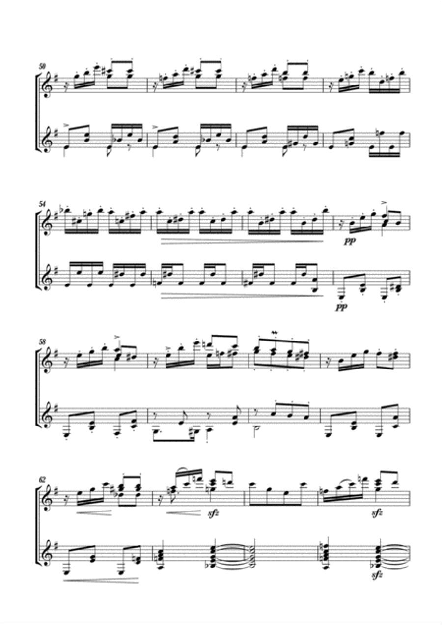 Capriccio B.188 Classical Guitar scores gallery preview page 5