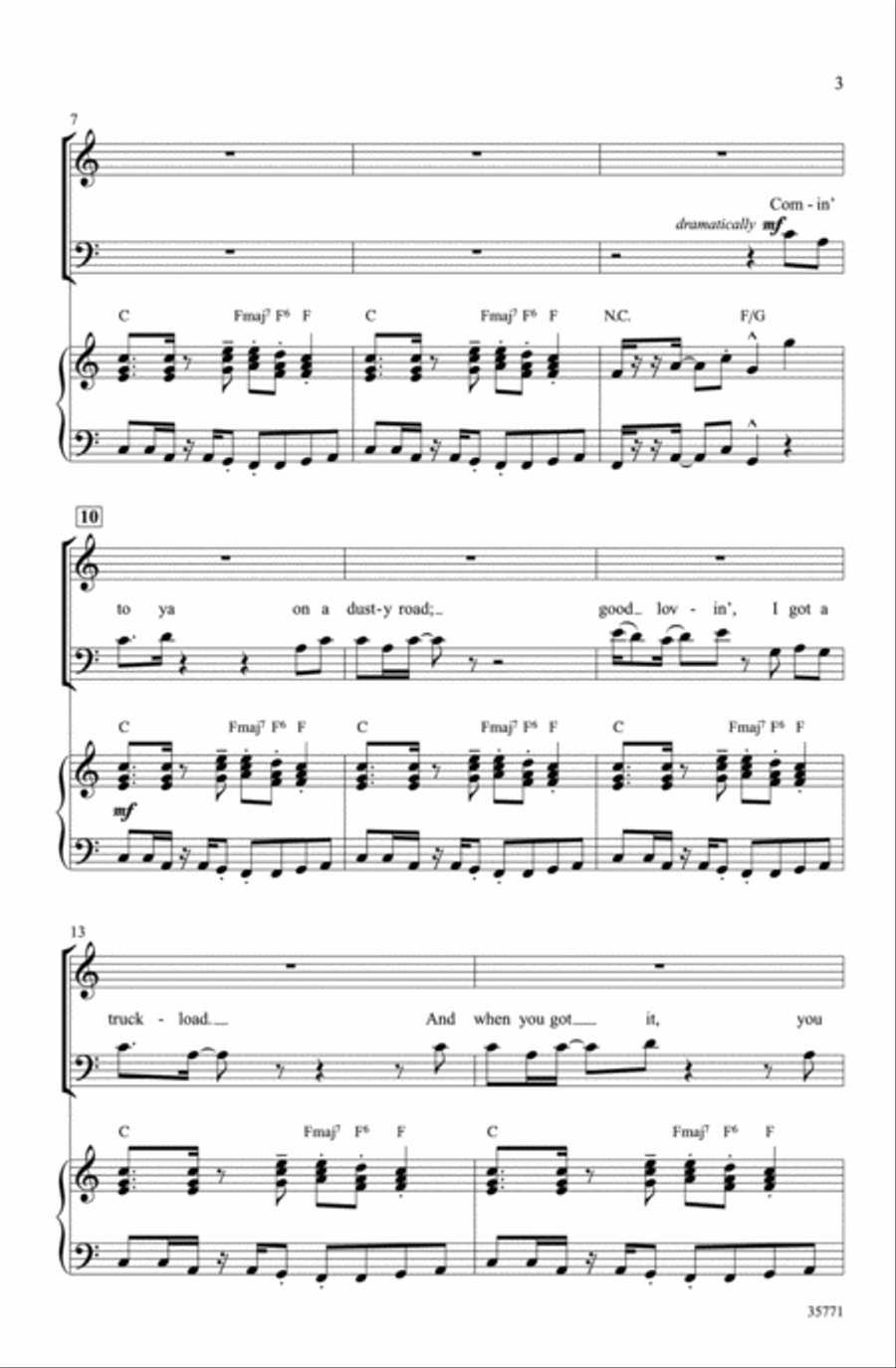 Soul Man - SoundTrax CD (CD only) Choir scores gallery preview page 3