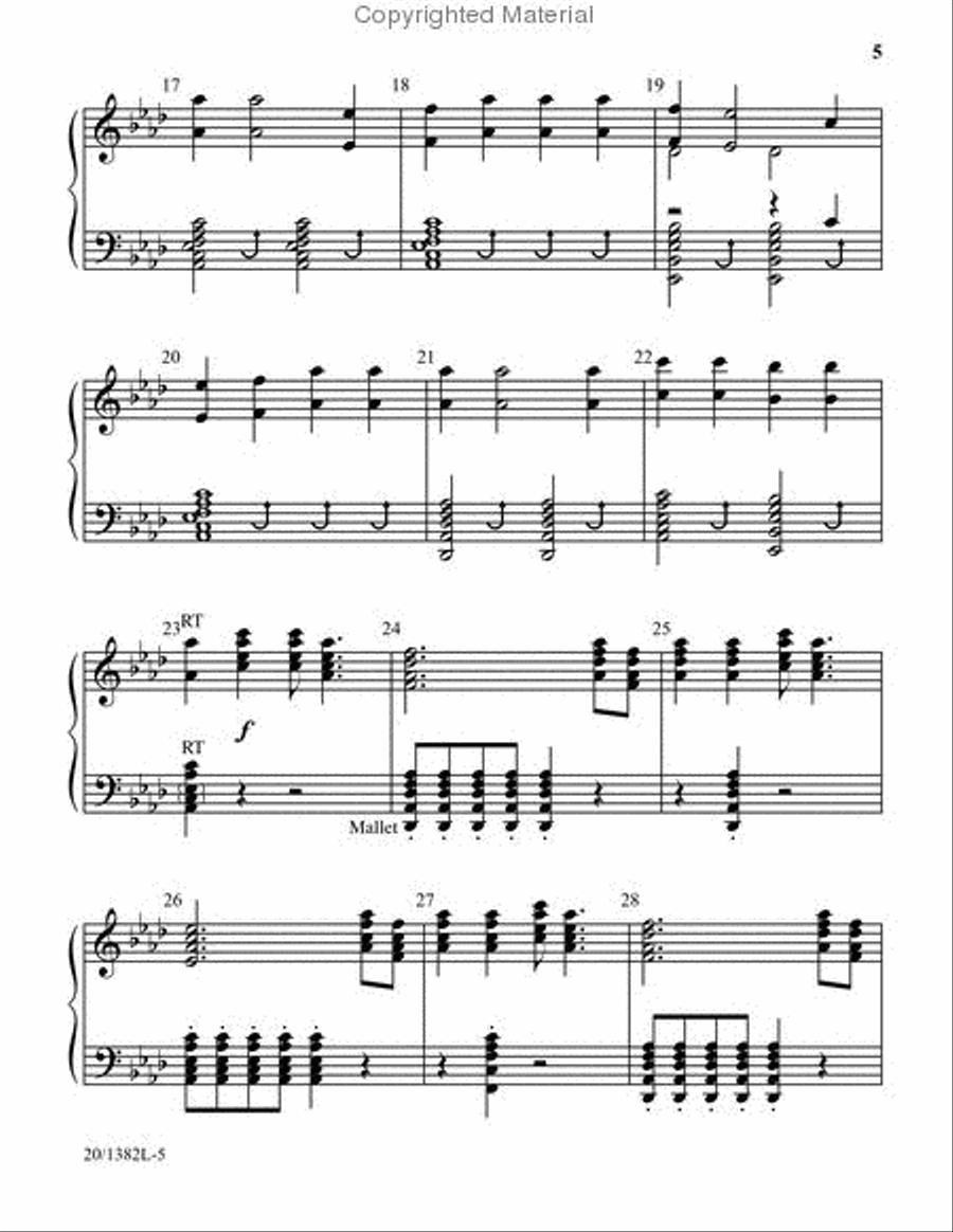 The Gospel Train 5-Octaves scores gallery preview page 4