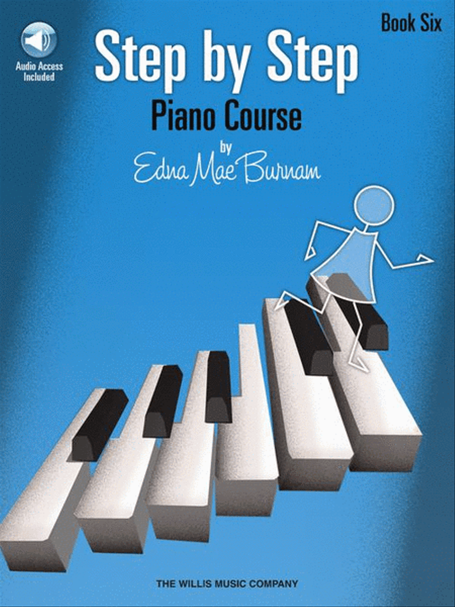 Step by Step Piano Course – Book 6 with Audio