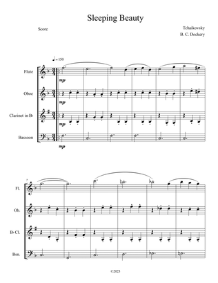 Sleeping Beauty Waltz (Woodwind Quartet)