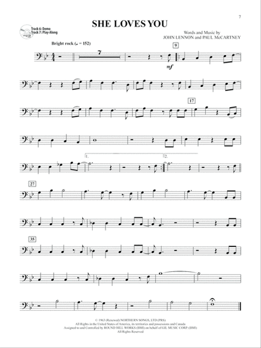 Easy Instrumental Solos For Special Occasions & Celebrations Trombone scores gallery preview page 6
