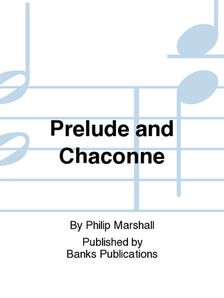 Book cover for Prelude and Chaconne