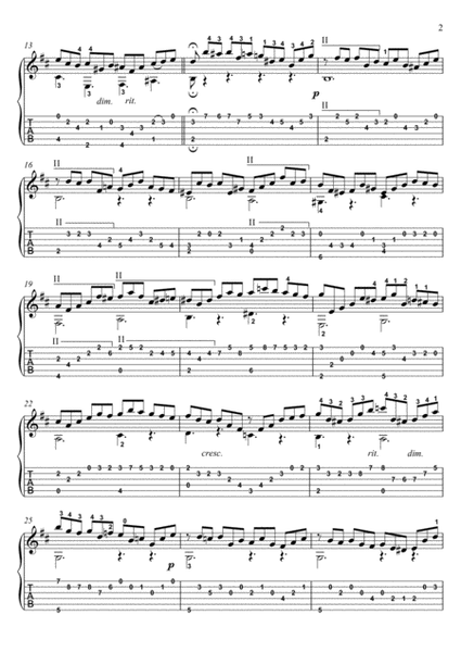 Bach for Guitar Prelude BWV 998 image number null
