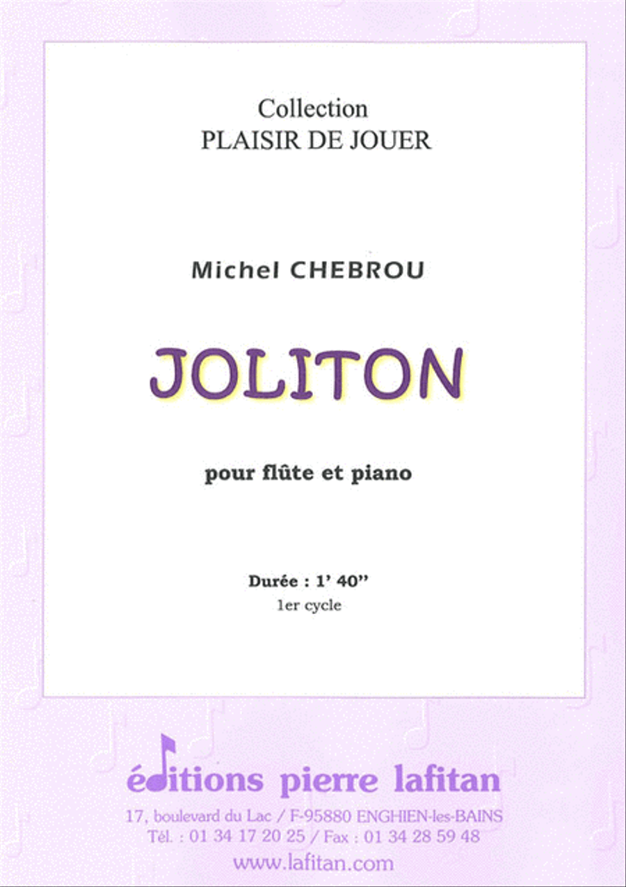 Joliton Flute Solo scores gallery preview page 1