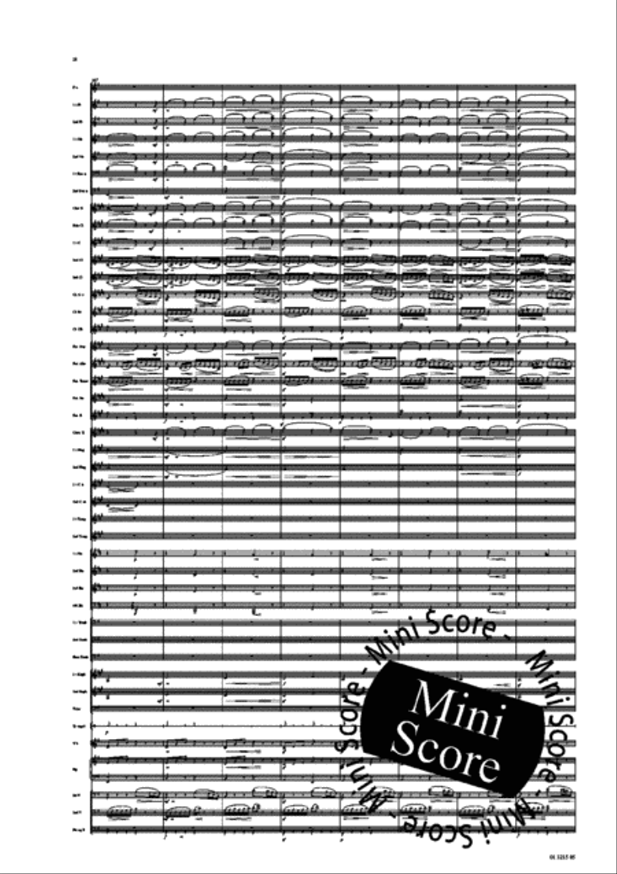 Ma Vlast Concert Band scores gallery preview page 30