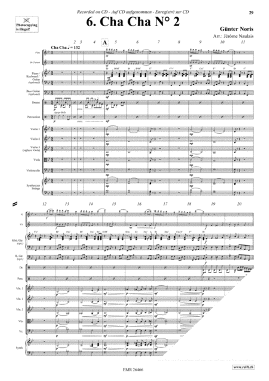 Let's Dance Volume 2 Woodwind Ensemble scores gallery preview page 8