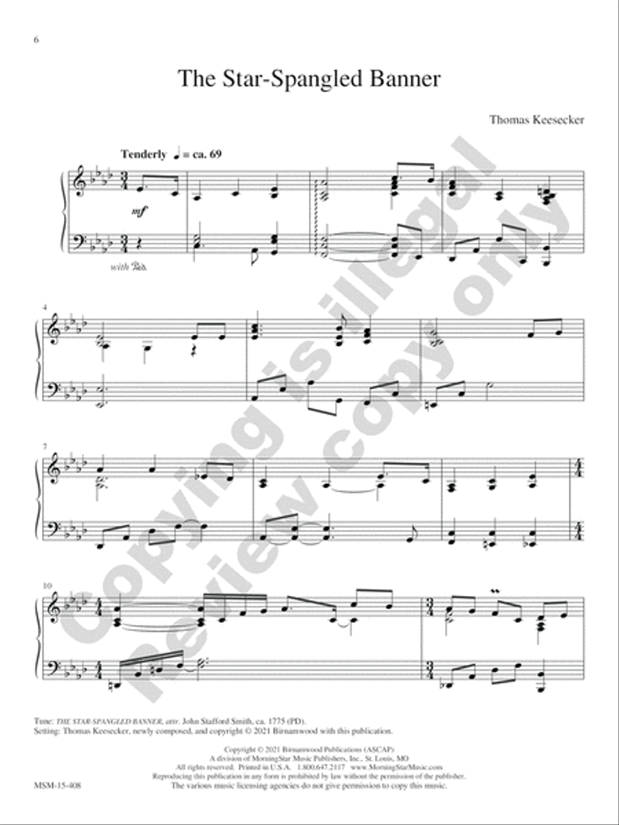 From Sea to Shining Sea From Sea to Shining Sea Piano Solo scores gallery preview page 4