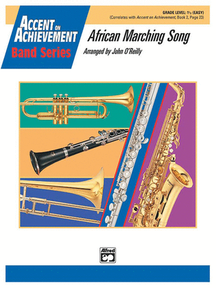 Book cover for African Marching Song