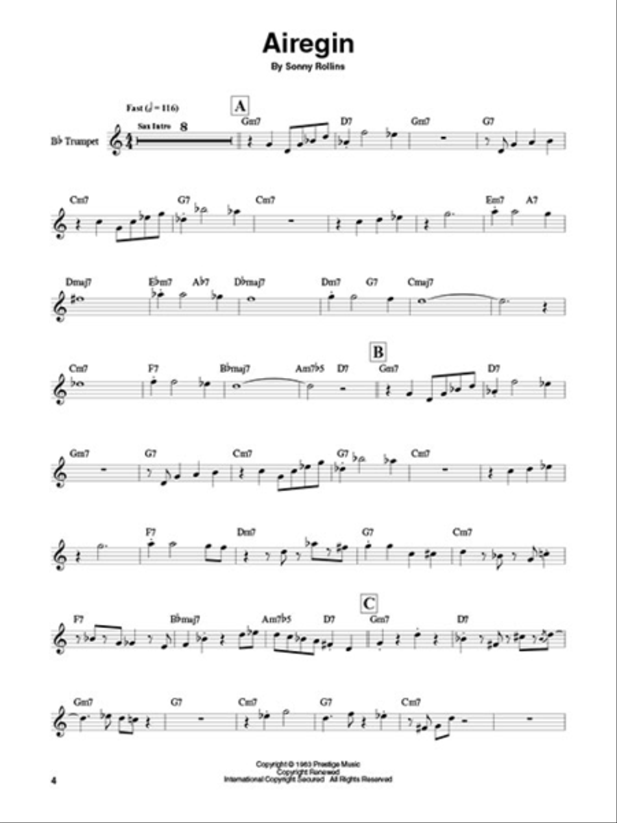 Miles Davis Miles Davis Trumpet Solo scores gallery preview page 3