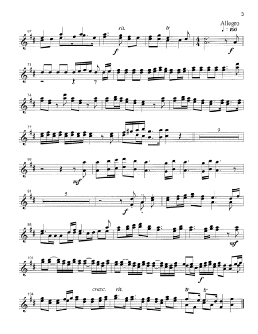 Music for the Royal Fireworks 5-Octaves scores gallery preview page 21